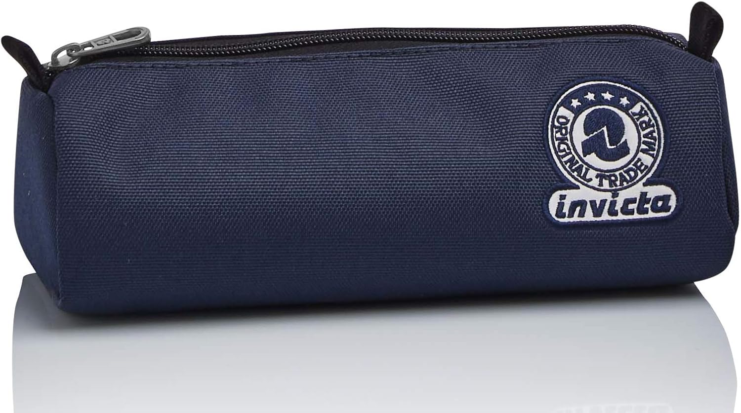 Portapenne Invicta Benin Eco-Material, Blu, 21,5x6x11 cm