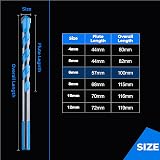 toolant 6mm Masonry Drill Bit Set 10pcs Tungsten Carbide Tip Box view 5