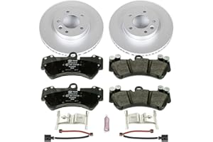 Power Stop ESK4554 Front Euro-Stop Brake Kit Porsche Volkswagen