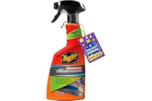 Meguiar's Hybrid Ceramic Waterless Wash & Wax - Waterless Car Wash Spray with Ceramic Chemistry for a Slick, Protective Barrier - No-Scratch Formula for Glossy Paint and Ceramic Coatings, 24 Oz