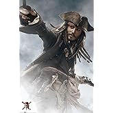 Trends International Disney Pirates of the Caribbean: At World's End - Jack Sparrow Wall Poster, 22.375" x 34", Premium Unframed Version