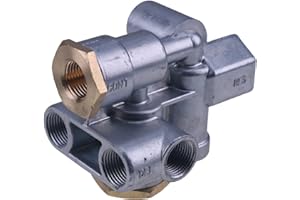 WQSING 110500 Trailer Spring Brake Control Valve Compatible with Sealco 110500X 170.110500 065438 51131 Emergency Stop Priority Parking