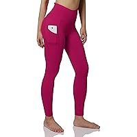 ODODOS Out Pocket High Waist Yoga Pants,Tummy Control,Pocket Workout Yoga Pant