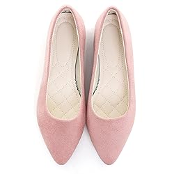 ChaiRong Zhou Women Comfort Pointed Toe Ballets