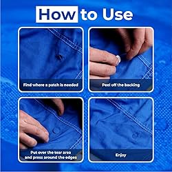 aZengear Down Jacket Repair Patches