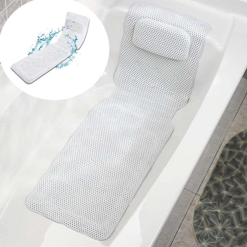 NonSlipResistant Bathtub Mat, Massaging Bath and Shower Mat, PVC Anti
