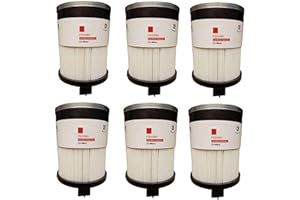 BANGTE FS20083 Separator Fuel/Water Replacement For Freightliner Cascadia Cummins ISX X12 X15 DD13 DD15 DD16 Detroit Diesel Engines Replaces Fleetguard FS20083,A0000905051 A48507 PF46145 (6/Pack)