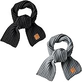 Kids Scarf Winter Neck Warmer Toddler Neck Scarf Girls Thick Scarves Boys Warm Neck Warp 2-12 Years