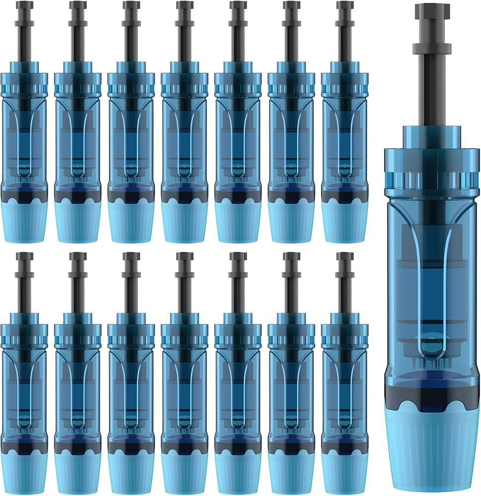 15Pcs 12Pin Microneedling Pen Cartridges for Dr Pen M8S,A11 for Home Use