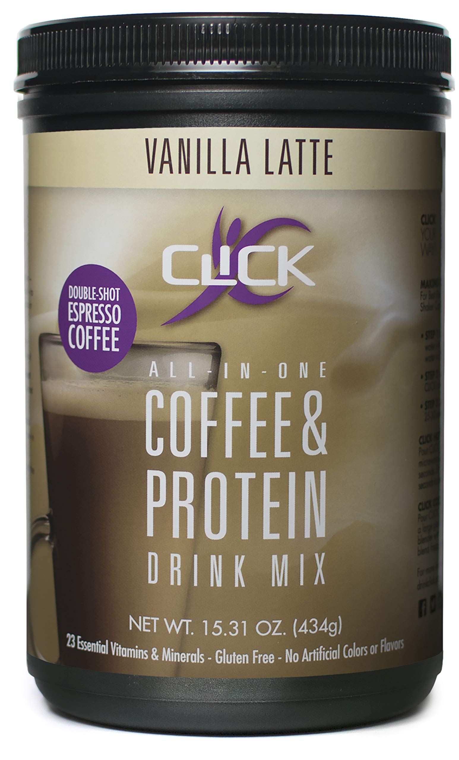 Buy CLICK Coffee Protein, Protein & Real Coffee AllInOne, Meal