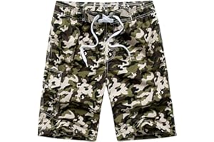 UWBACK Boys Swim Trunks Quick Dry Board Shorts Beach Swimwear for Kids