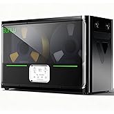 SUNLU Official Filament Dryer S4, for Nylon TPU PLA PETG ABS, (Black) | 4 Spools Capacity, Efficient Heating to 70℃, 350W PTC Heater 3D Filament Dehydrator, Compatible with 1.75/2.85/3.0mm