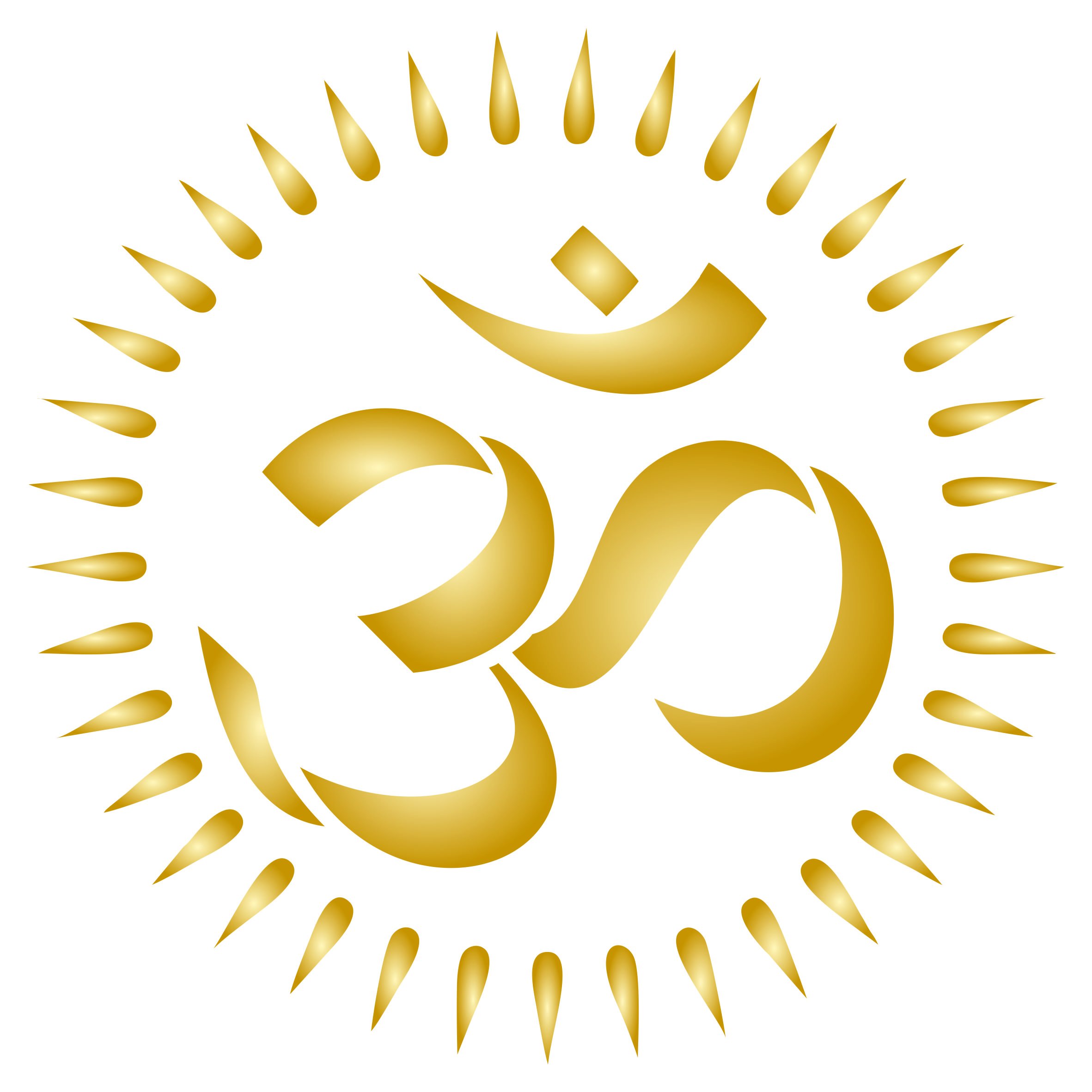 Om Stencil - 11.5 x 11.5cm (M) - Reusable Asian Aum Indian Mantra Sanskrit Hindu Spiritual Wall Stencil Template