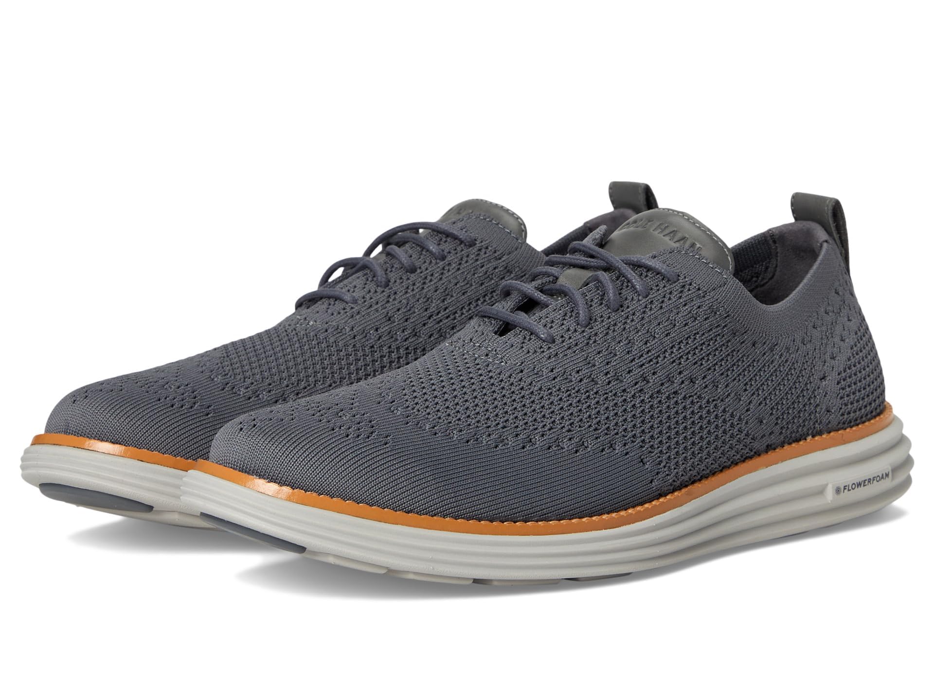 Cole Haan Men’s Originalgrand Remastered Stitchlite Oxfords, Quiet Shade/Microchip, 7.5-W US
