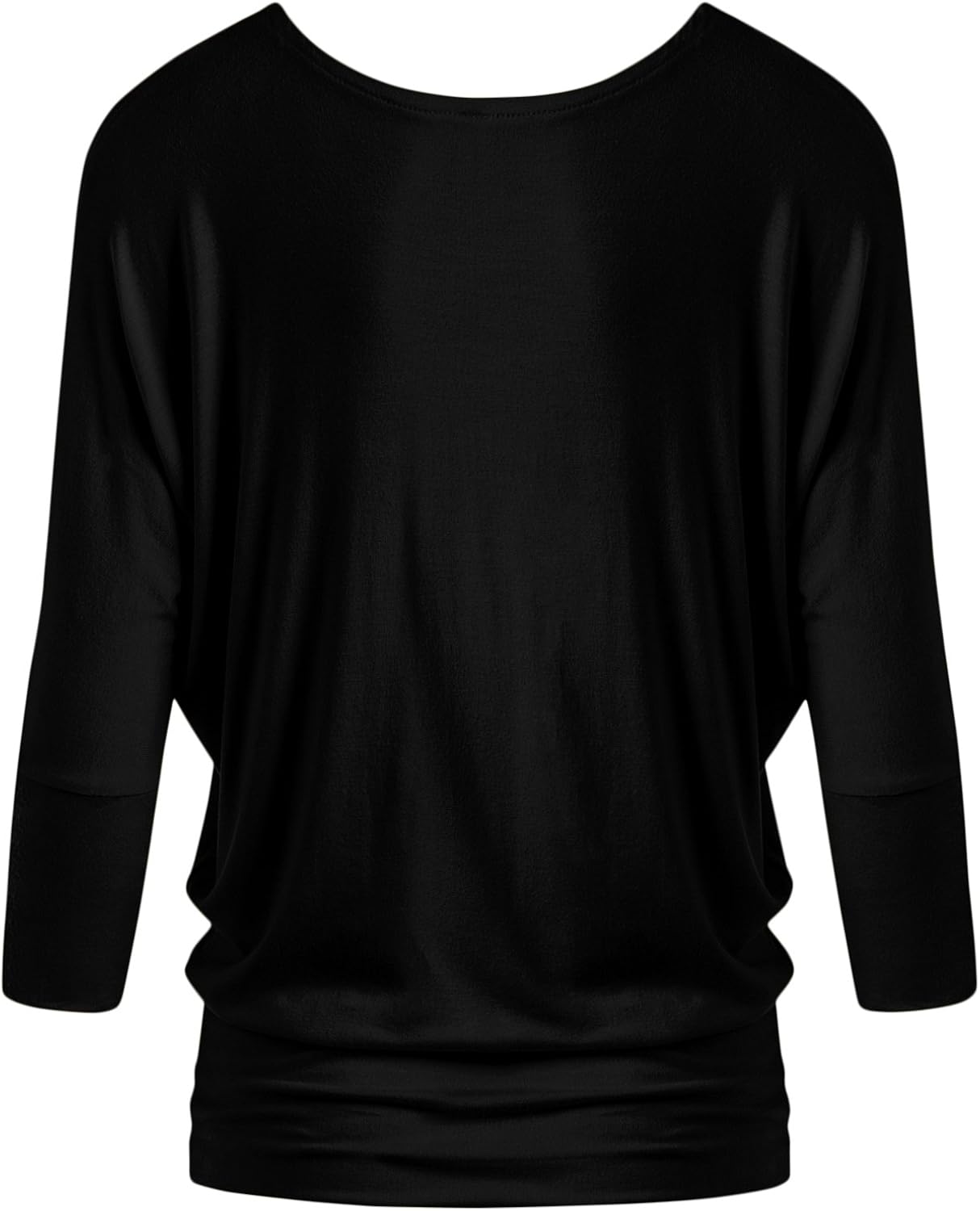 Dolman Tops for Women Sexy Off The Shoulder Tops Banded Waistband Shirts 3/4 Sleeves Regular and Plus Size Tops at  Women’s Clothing store