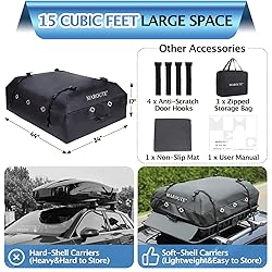 IDEALHOUSE 2024 New Rooftop Cargo Carrier Bag