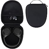 RIYADAone Hard Case Replacement for Sony WH-1000XM6 WH-1000XM4 WH-1000XM3 Noise Canceling Headphones (Black Case)