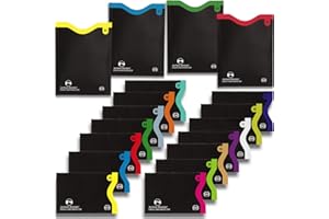 ALPINE RIVERS 18 RFID Blocking Sleeves (14 Credit Card Holders & 4 Passport Protectors) - Premium Identity Theft Protection Set for Men & Women, Slim Design Fits Wallet or Purse