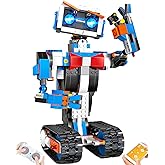 STEM Robot Building Toys for Kids, Momspeace Robotics Science Toy for Boys Age 8-12, App & Remote Control Robot, Rechargeable Learning Toy for Boys & Girls Perfect Birthday 635pcs