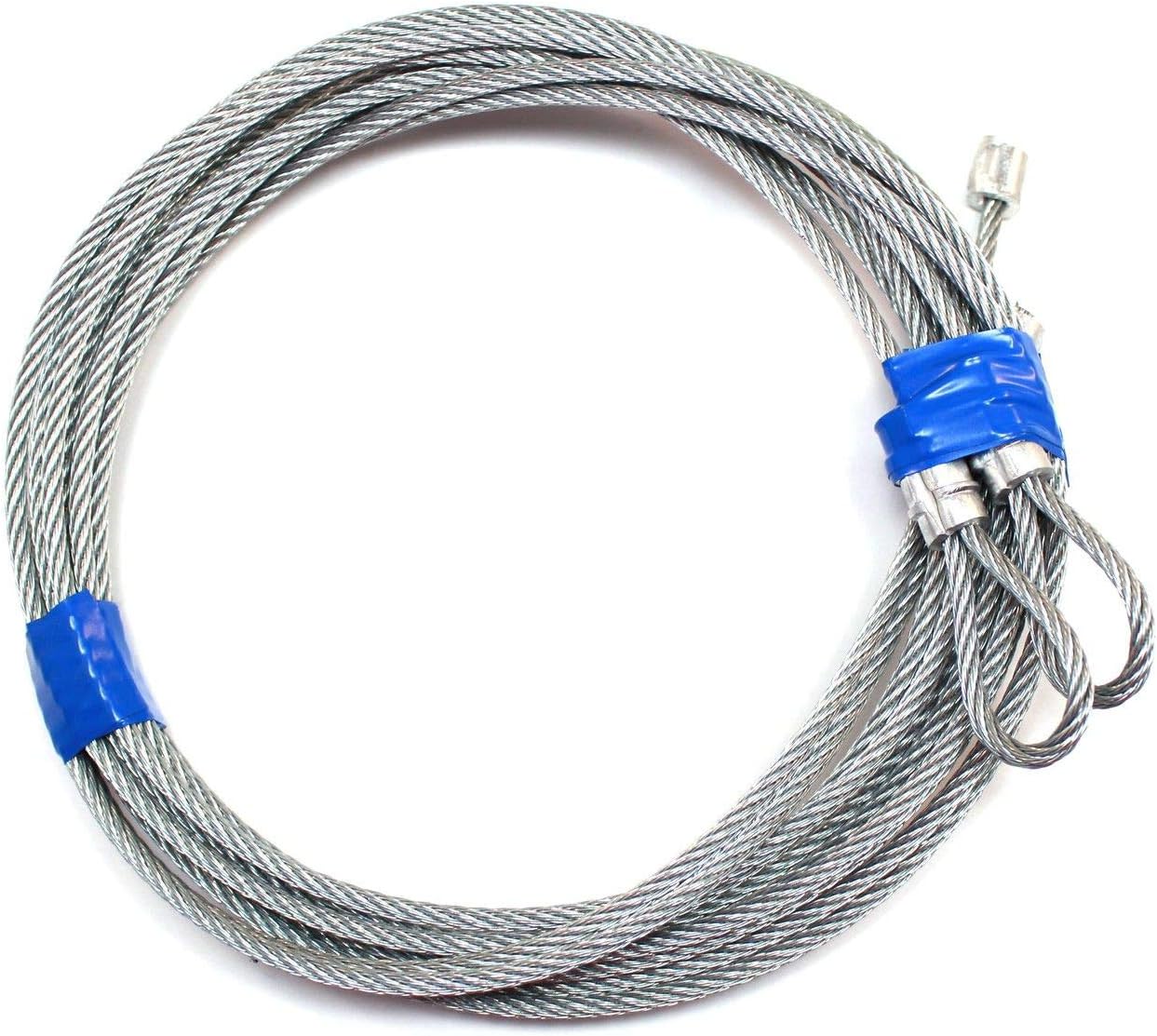 Pair Garage Door Cables for 7 or 8 High Torsion Spring DoorSelect Door