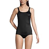 Lands' End Women's Chlorine Resistant Soft Cup Tugless Sporty One Piece Swimsuit