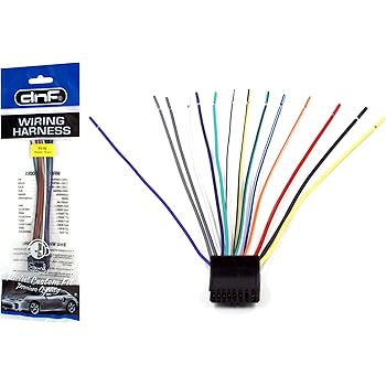 Amazon.com: DNF Pioneer Wiring Harness DEH-P5200HD DEH-P6200BT DXT