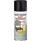 Rust-Oleum 215215 Stops Rust Rust Reformer Rust Reformer 10.25-Ounce Spray-Color Black