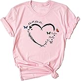 Personalized Floral Heart Mommy Shirt, Custom Mama Shirt, Mom with Kids Names, Gift for Mom, Mother Heart Flower Shirt, Mother's Day Gift