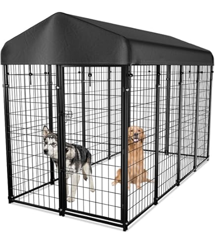 Large Dog Kennels Outdoor Greesum XL Outdoor Dog Kennel Heavy