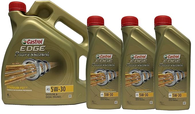 Castrol Olio Motore Edge Professional A5 5W30 Acea A1 / B1, A5 / B5 ...