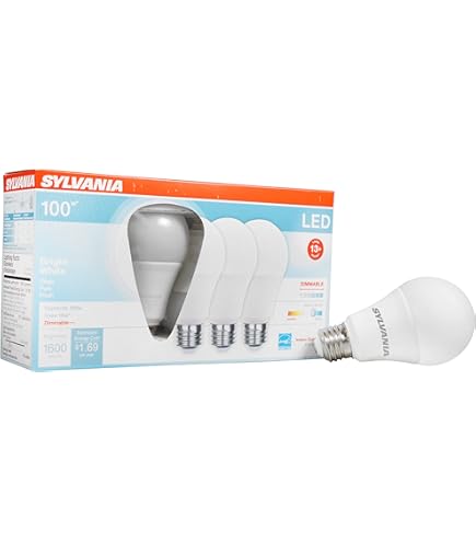 TCP CFL Light Bulb – 23W (100W Equivalent) Bright White 3500K – Full Spring Shape – Not Dimmable
