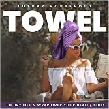 GC GAVENO CAVAILIA Large Towels Bath Sheet 4 Pack 75x135 cm 450 GSM Purple view 7