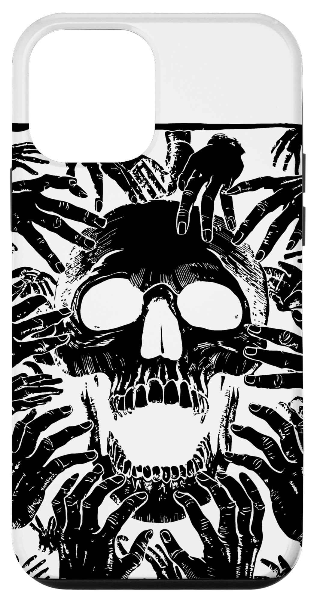 iPhone 12 mini Skull T-Shirt The Dead Hoodie, Death Metal Shirt Goth Rock Case