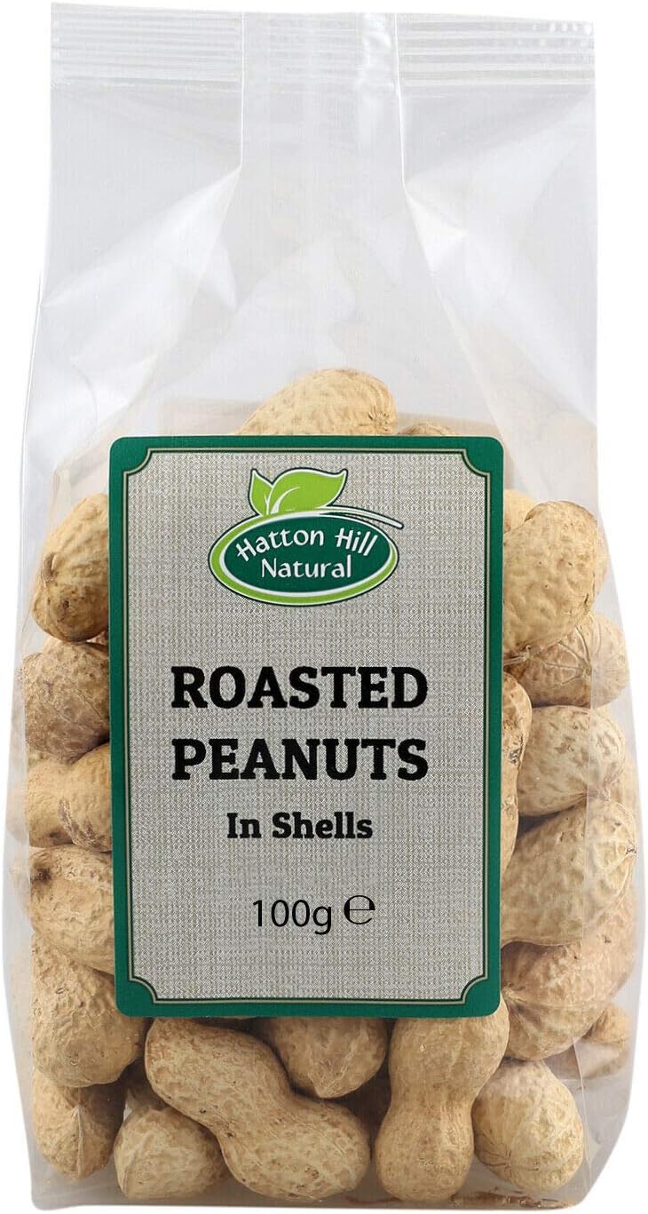 Roasted Peanuts in Shells 100g (Monkey Nuts) by Hatton Hill - Free UK Delivery