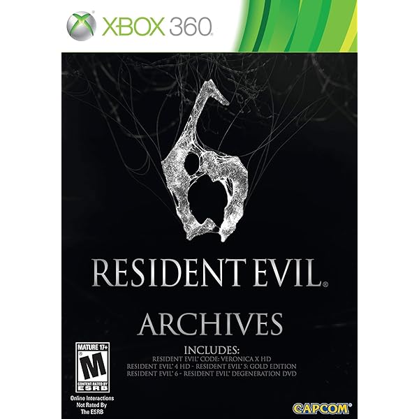 Amazon.com: Resident Evil 6 Archives -Xbox 360 : Capcom