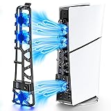 Cooling Fan for PS5 Slim Console, 3-Level Cooler