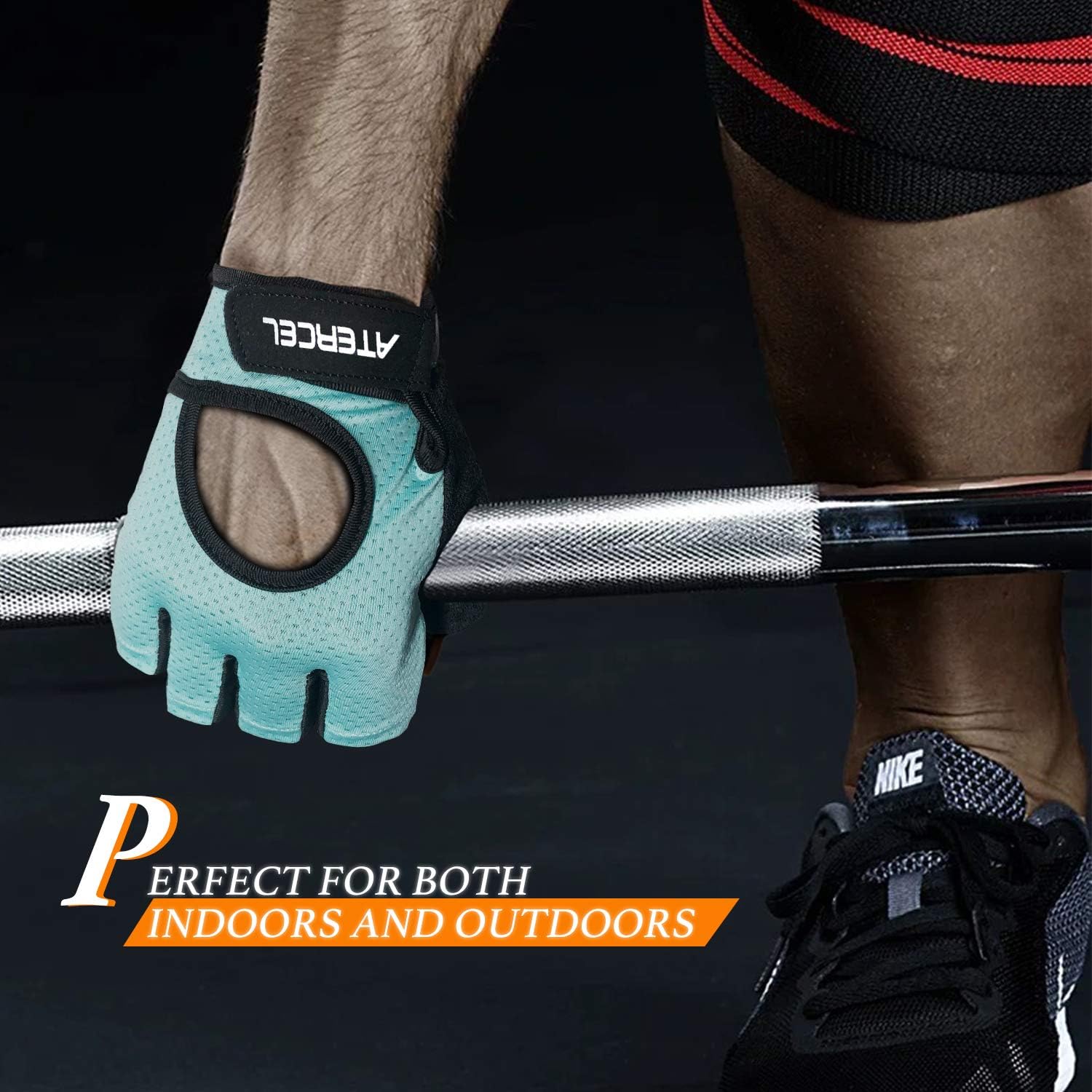Atercel Weight Lifting Gloves 2021 Upraded Full Palm Protection, Best Workout Gloves for Gym, Cycling, Exercise, Breathable, Super Lightweight for Mens and Women: Sports & Outdoors