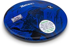 HAEST Nelco Rubber Discus Blue Fusion 0.75 kg | Rubber Discus for Training 154 mm Diameter | Versatile for Indoor/Outdoor | I