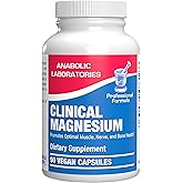 Triple Magnesium Complex 400 Mg - Clinical Formula Chelated Magnesium Supplement with Glycinate Malate and Citrate for Optimal Muscle Nerve Bone &amp; Digestive Health Support - 1 Month Supply