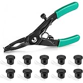 10 Pack Sprinkler Shut Off Caps Compatible with Hunter PS Ultra | Sprinkler Shut Off Caps With Pull Up Tool Compatible With Hunter Pro Spray And Rain Bird 1800 Lawn Irrigation Repair