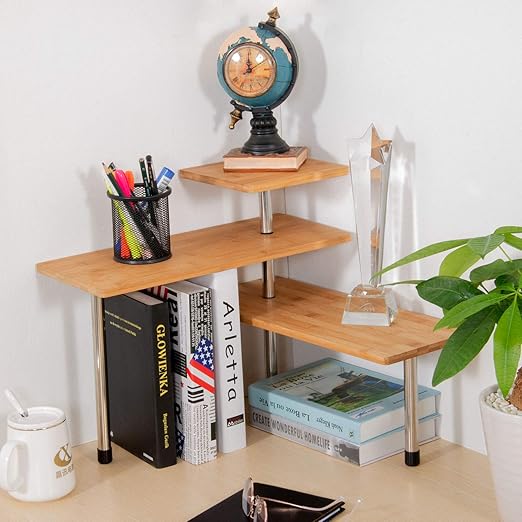 Amazon Com Olive Desktop Organizer Office Kitchen Corner Shelf