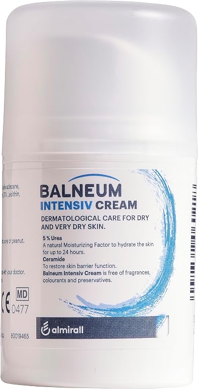 Balneum Intensiv Cream Daily Moisturiser for Very Dry Skin 50g Fragrance Free