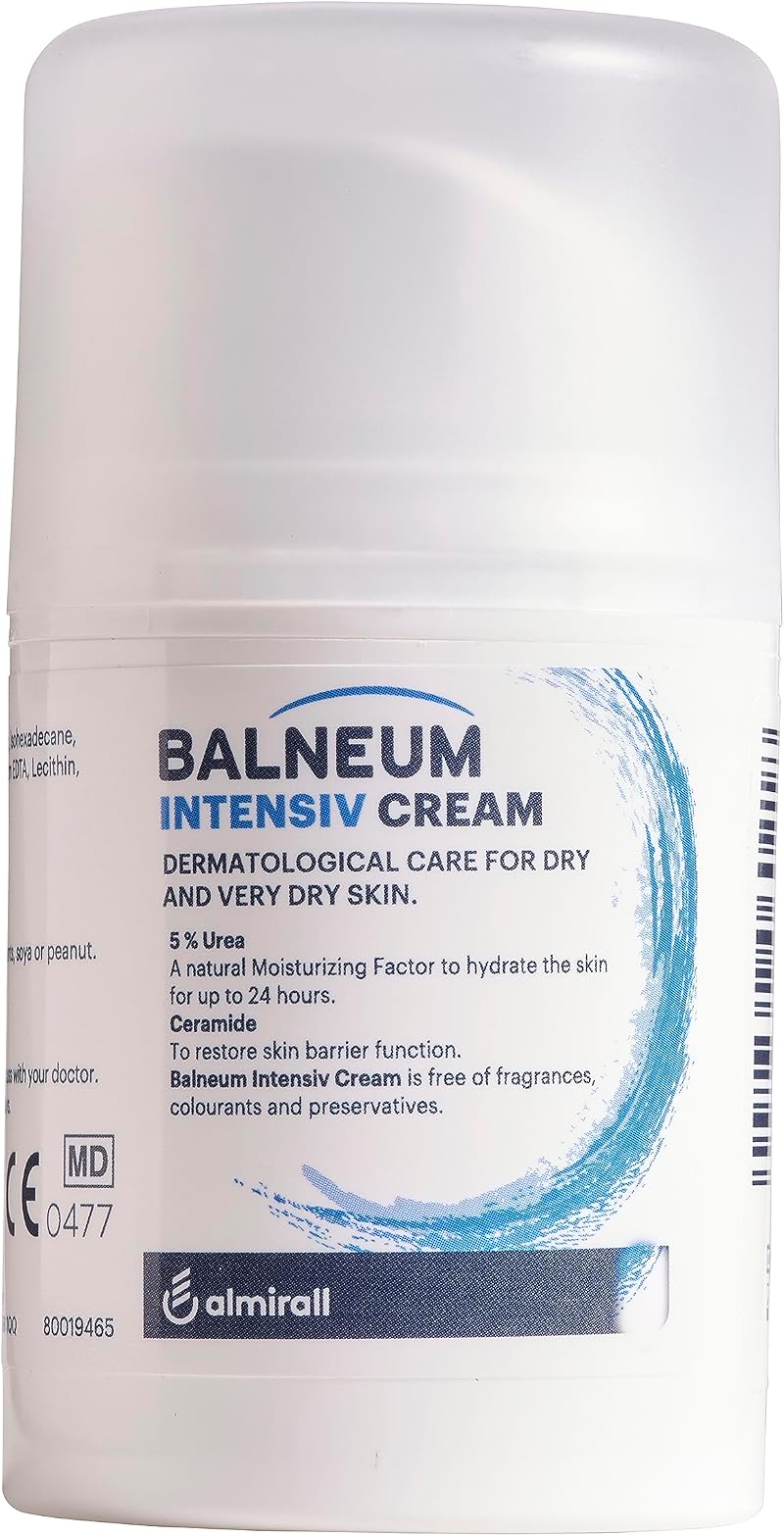 Balneum Intensiv Cream Daily Moisturiser for Very Dry Skin 50g Fragrance Free