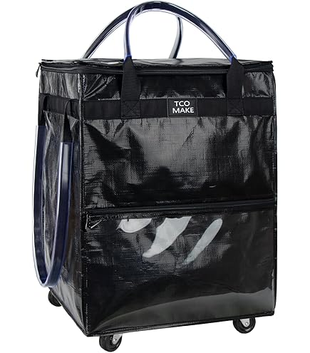 Amazon.com - HULKEN - Large, Black - Reusable Grocery Bag On