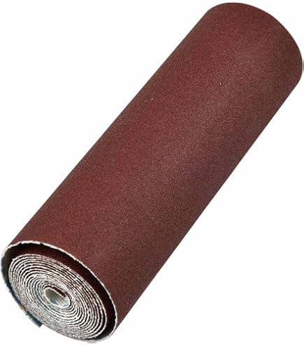 Task Tools Aluminum Oxide Sandpaper Roll – 3-2/3" X 25 Feet, 150 Grit – Multi-Purpose For Wood, Metal, Plastic, Fiberglass