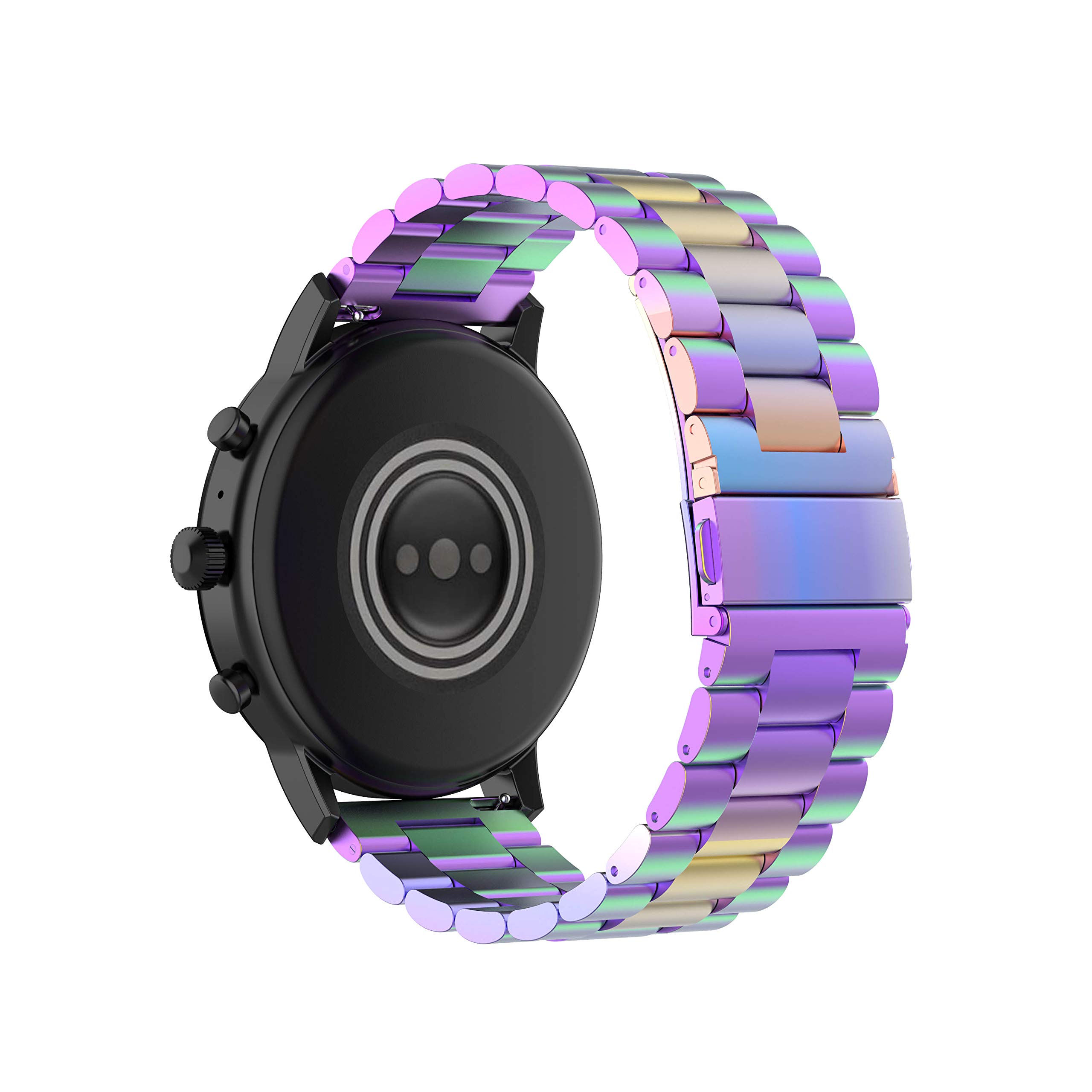 Stainless Steel Fossil Gen Strap Change RuenTech 22mm Straps