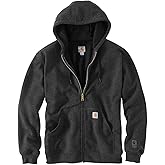 Carhartt Men's Rain Defender Rutland Hooded Zip Front Sweatshirt