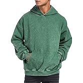 Vidifid Mens Hoodies Pullover Oversized Hoodie Plush Cotton Hooded Couples Vintage Trendy Washed Streetwear Sweatshirt
