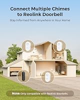 Reolink Video Doorbell Add-on Chime for WiFi V2 or Higher Battery Doorbell view 3