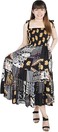 rayon summer dresses